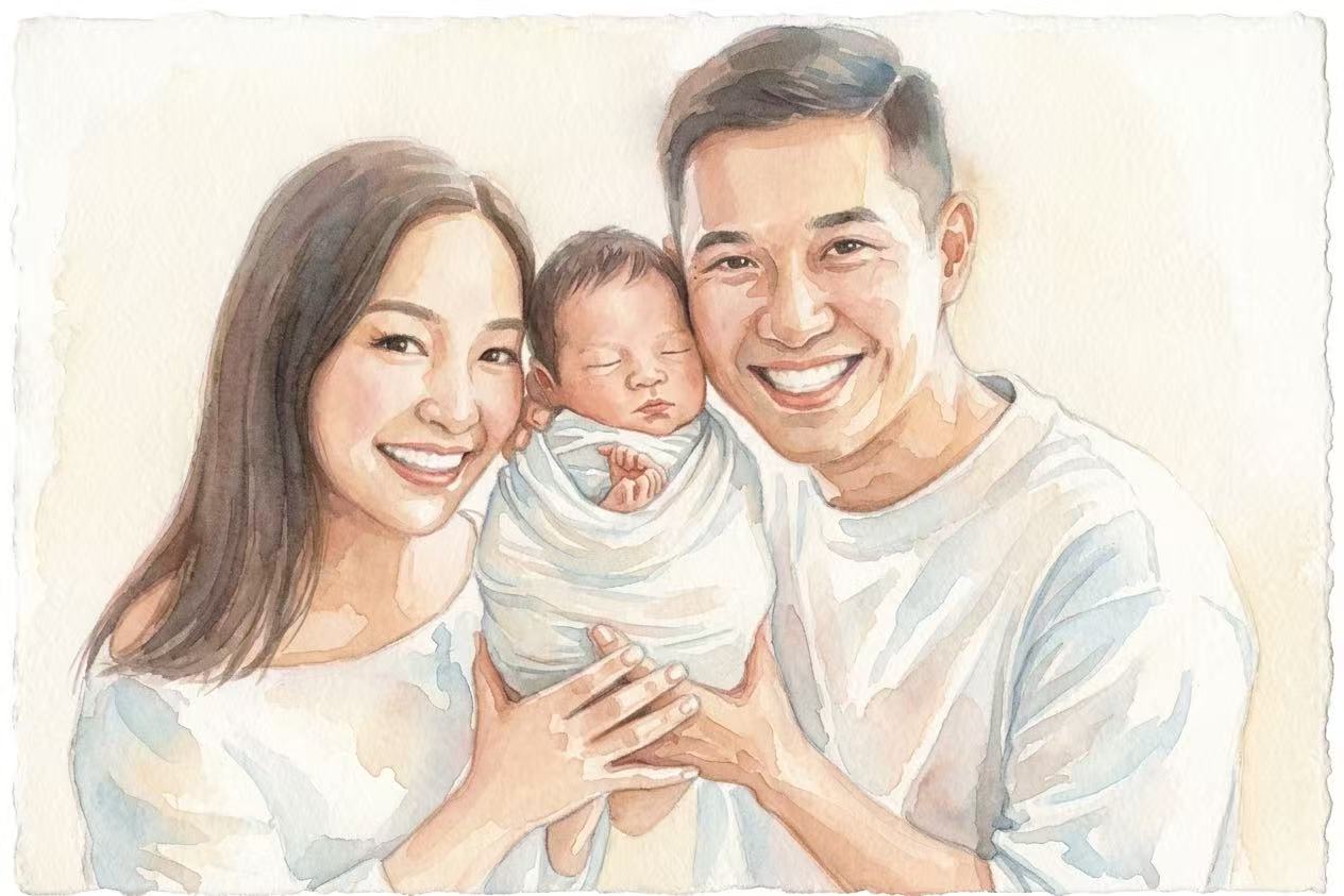 水彩風格